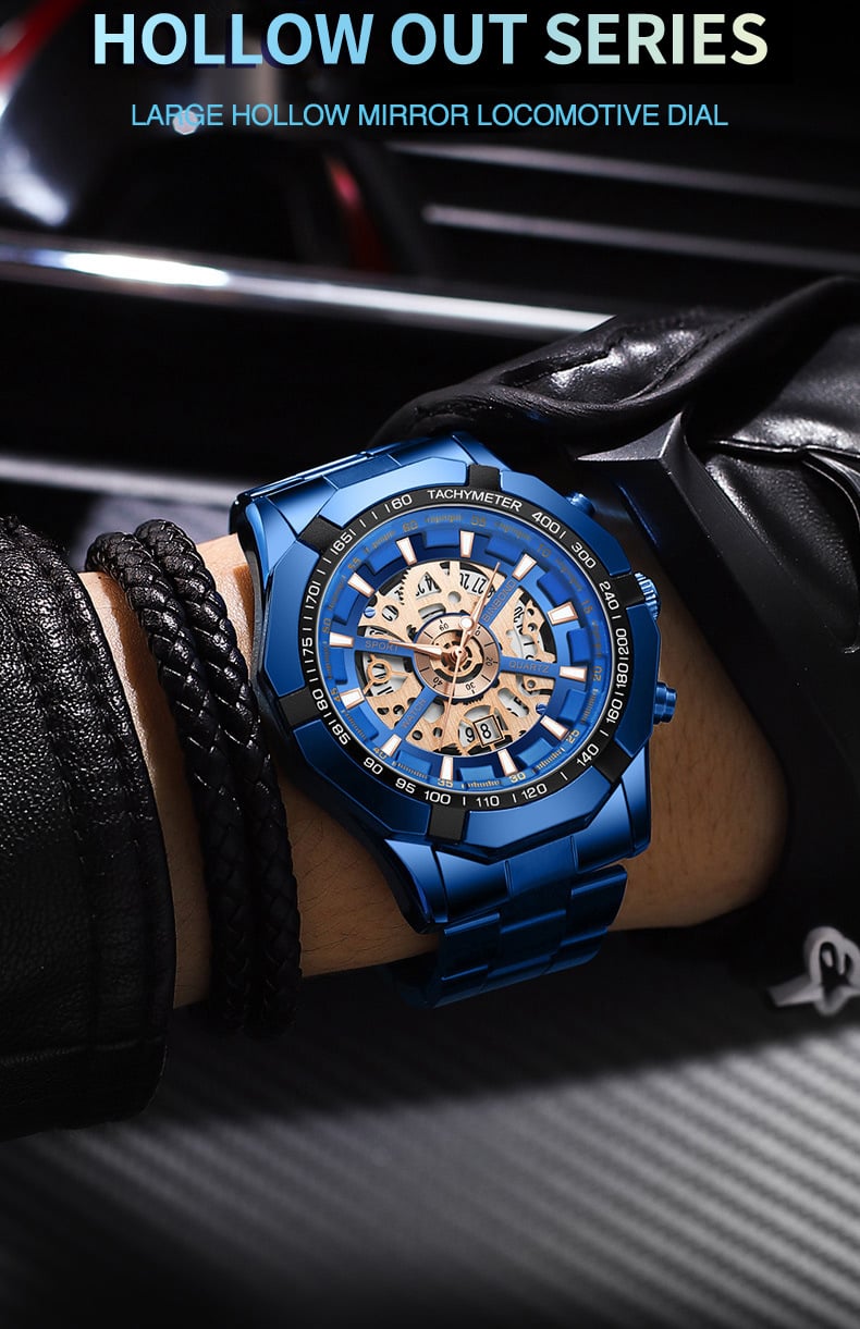 Water-Resistant Luminous Business Mechanical Men's Watch