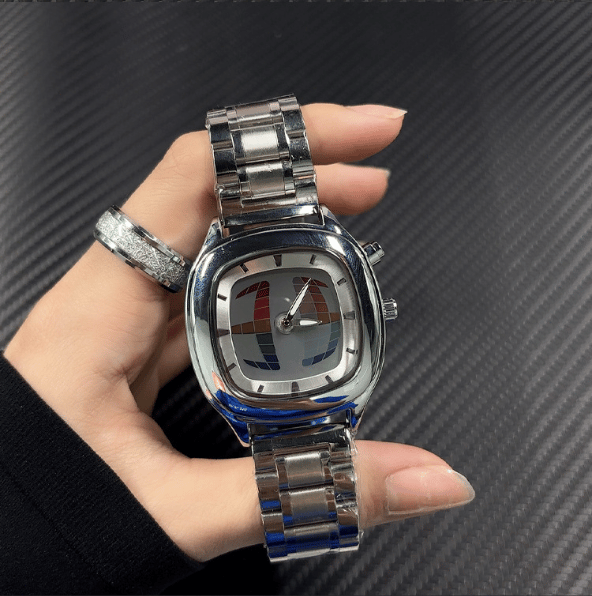 Men's Retro dual display  watch