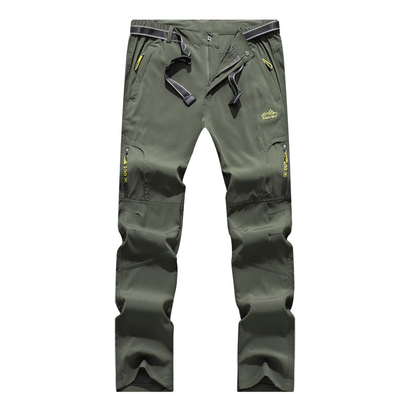 🏆LAST DAY SALE 50% OFF!!🔥Men's Waterproof Winter Trousers with Fleece Lining Cargo Pants