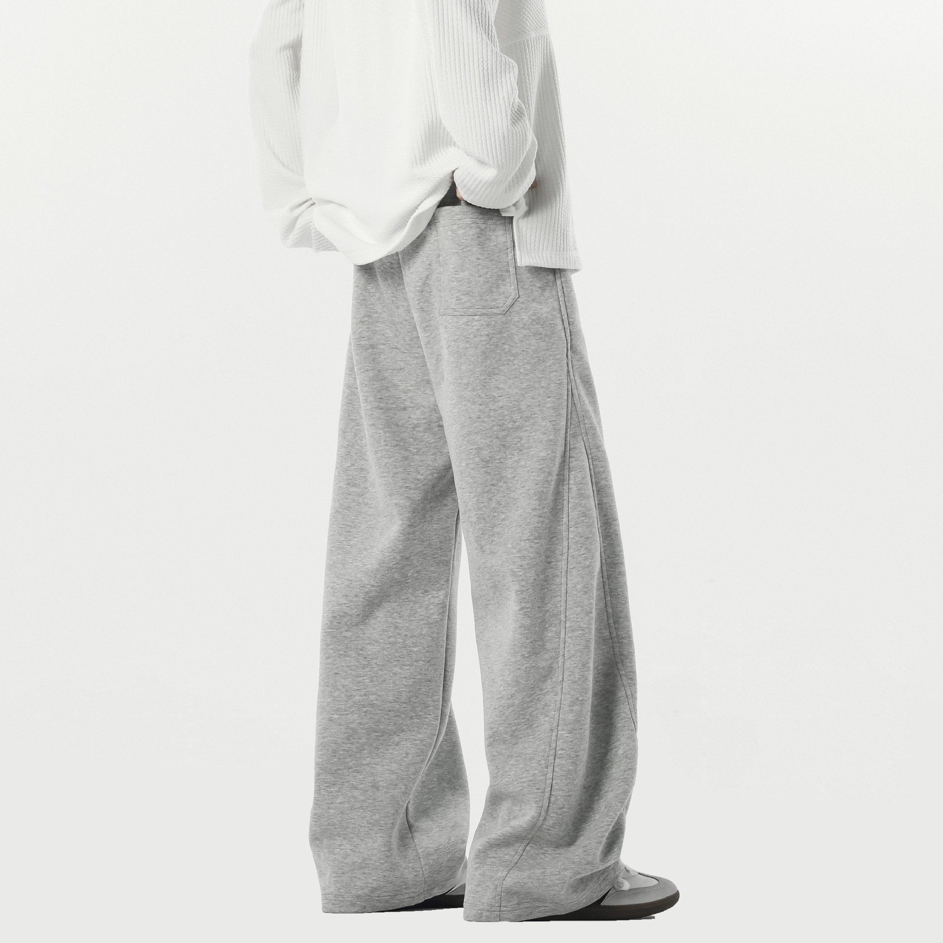The Apex Patchwork Trouser: High-Street Curved Design & Wide-Leg Silhouette