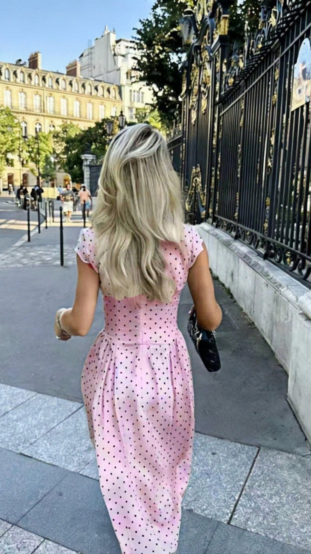 🌸 THE BOHO DOT MAXI: A-LINE BODYCON, O-NECK, SLEEVELESS — YOUR NEW FAVOURITE FOR SUMMER PARTIES & HOLIDAYS 🌸