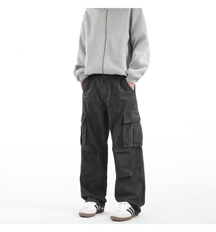 The Industrial Heritage Cargo: Heavyweight Batik Utility Pants