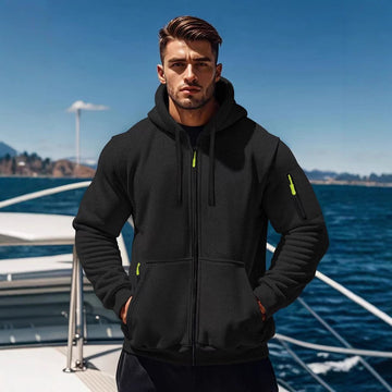 Luxury Casual Urban Hoodie - Precision Tailored for Men