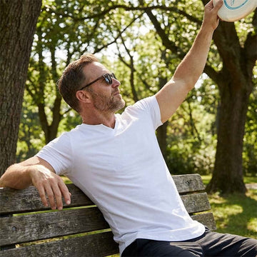 🌞 Spring Awakening: 50% Off! ✨Men's Athletic V-Neck T-Shirt | High-Stretch Slim Fit Tee