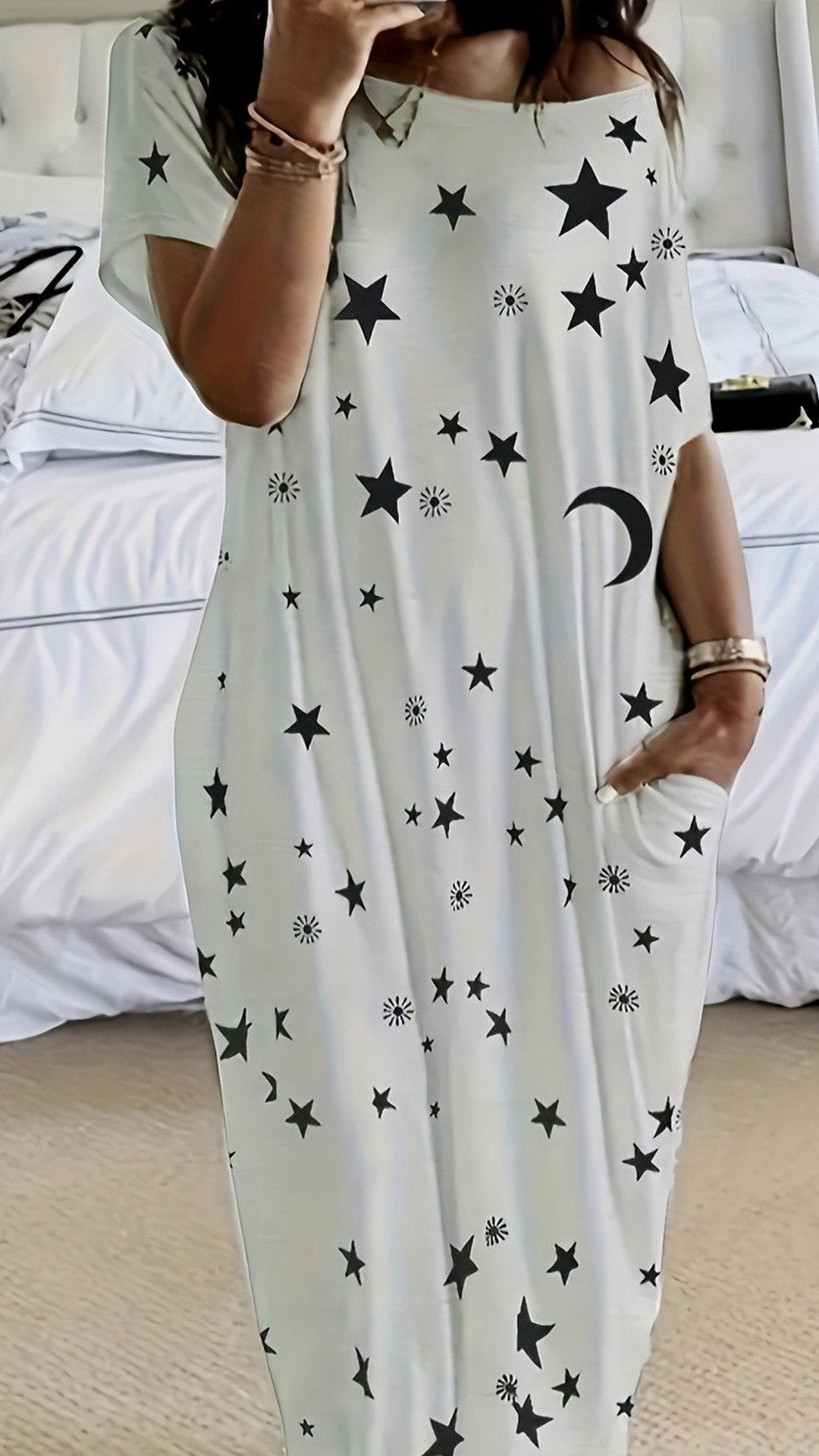 🌙 THE POCKET PRINT NIGHTDRESS: SOFT, COSY, AND SECRETLY PRACTICAL — YOUR NEW FAVOURITE WAY TO SLEEP 🌙