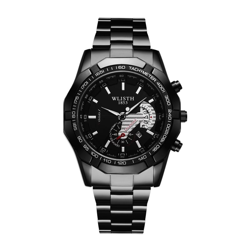Waterproof luminous men's watch with calendar