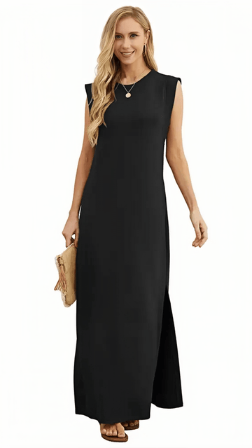 🌞 THE NO-WRINKLE VACATION MAXI: POCKETS, SIDE SPLIT, ARMS THAT LOOK AMAZING — YOUR SUMMER HOLIDAY HERO 🌞