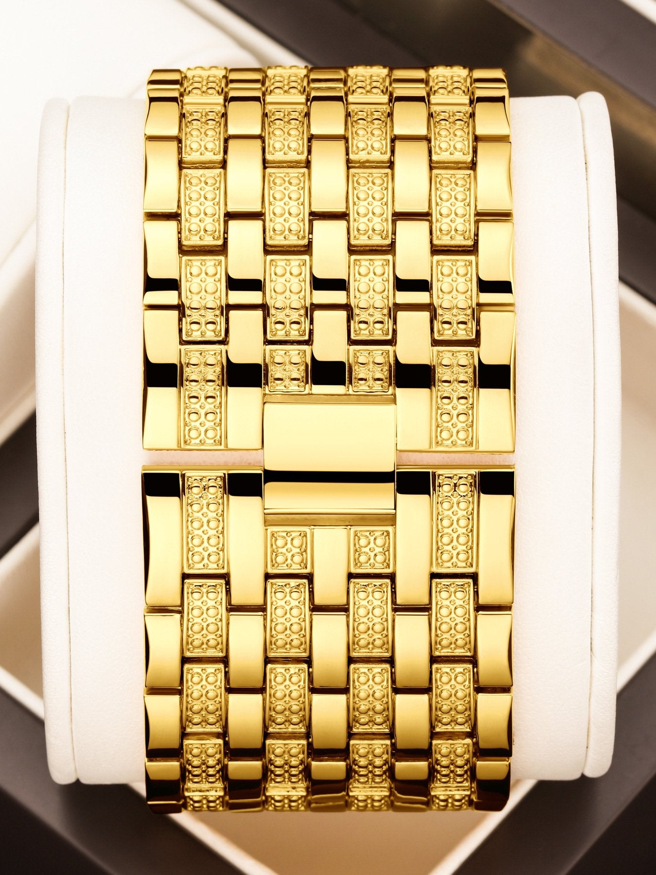 Luxury Diamond-Set Women's Watch with a Square Dial