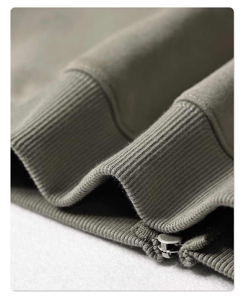 Oversized Zip Up Hoodie 🔥 Casual Streetwear Sweatshirt 👕 Double Zipper Jacket with Pockets