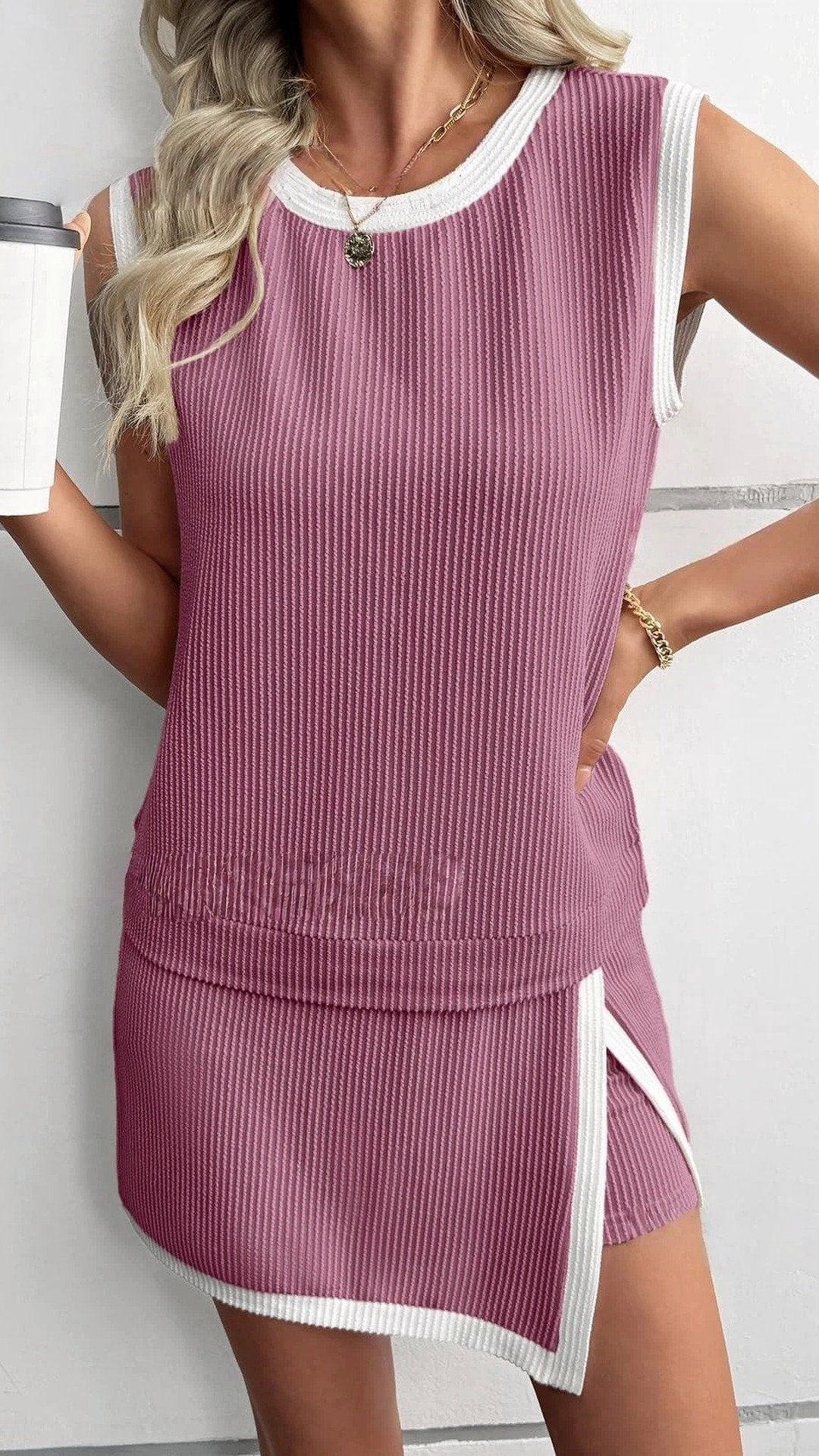 🌸 THE RIBBED MATCH SET 🌸