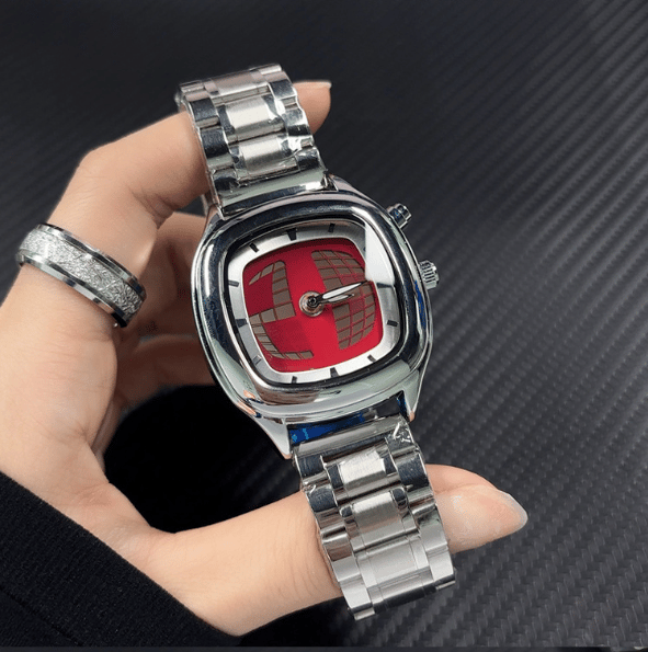 Men's Retro dual display  watch