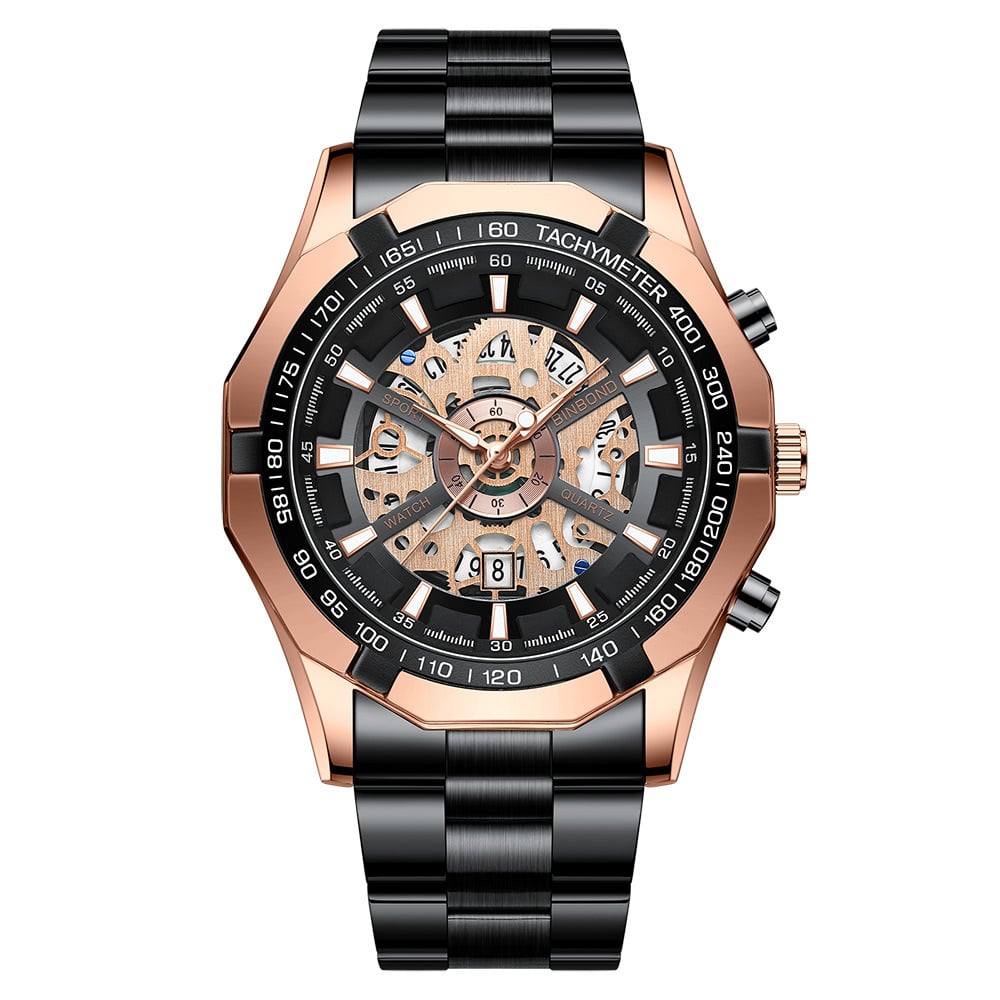 Water-Resistant Luminous Business Mechanical Men's Watch