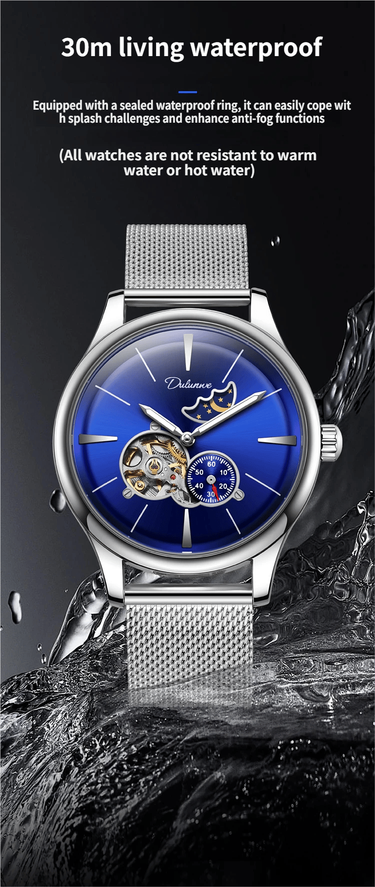 Fully Automatic Mechanical Men's Business Watch