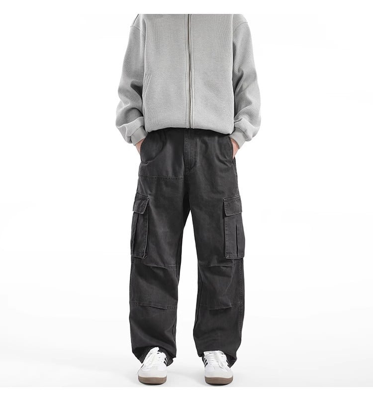 The Industrial Heritage Cargo: Heavyweight Batik Utility Pants