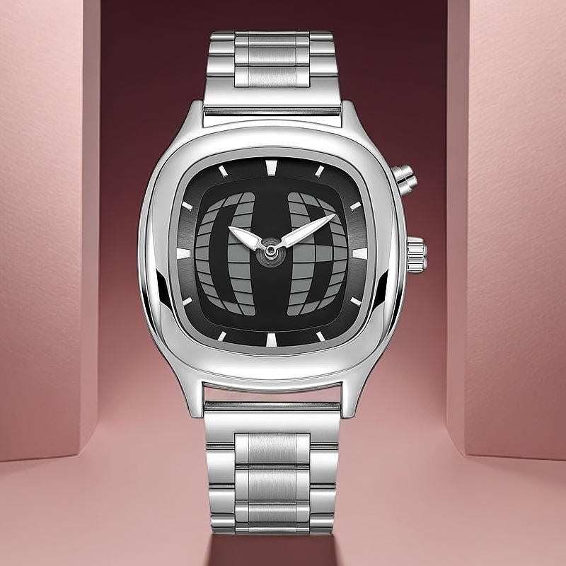 Men's Retro dual display  watch