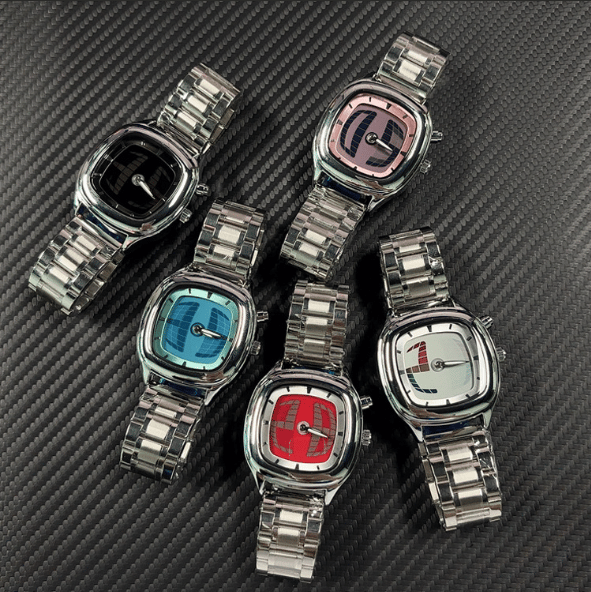 Men's Retro dual display  watch