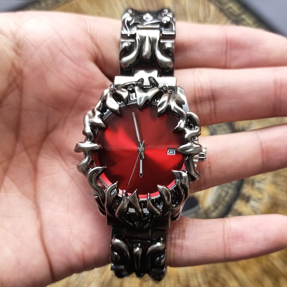 Men's Quartz Watch, Fashionable Luxury Alloy Watch, Calendar, Luminous