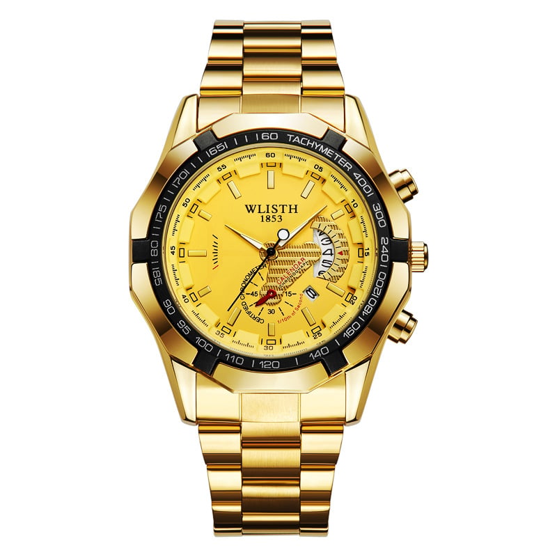 Waterproof luminous men's watch with calendar