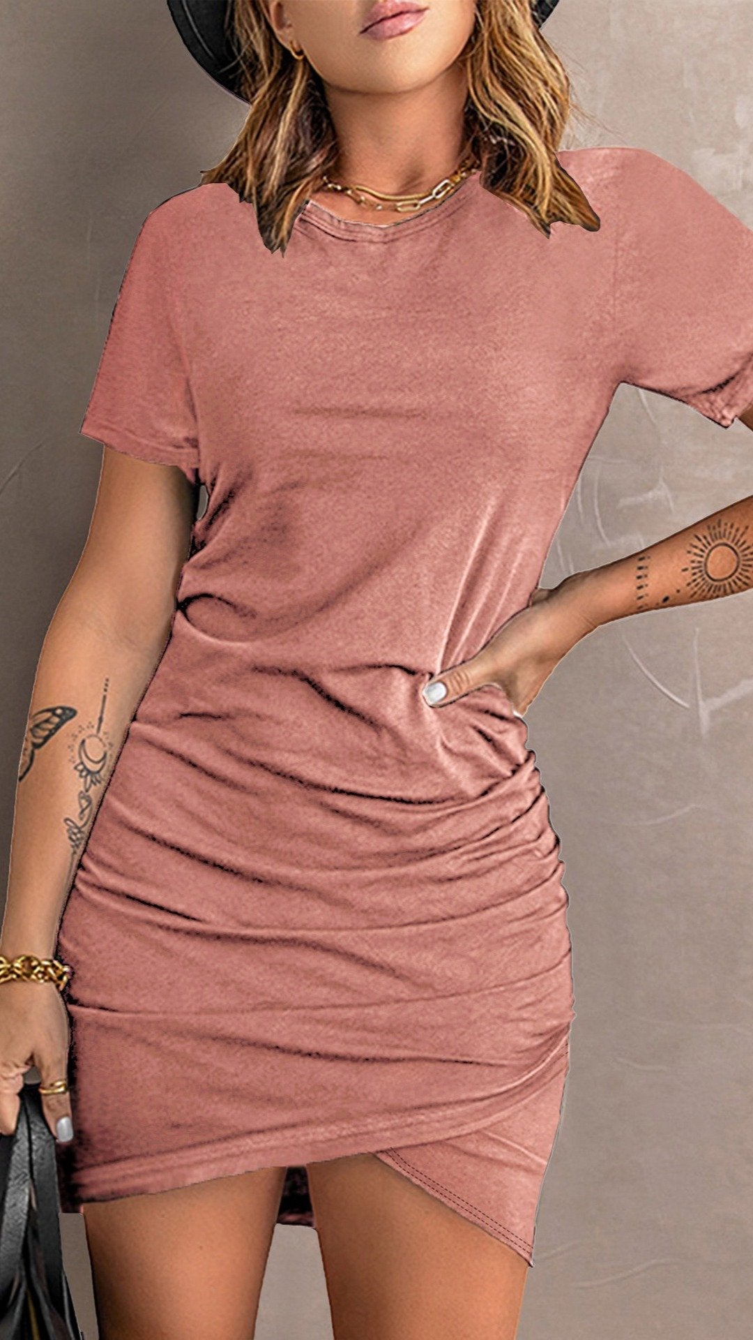 🎀 THE RUCHED WRAP DRESS: SHORT, BODYCON, STRETCHY — YOUR NEW SUMMER CONFIDENCE DRESS 🎀