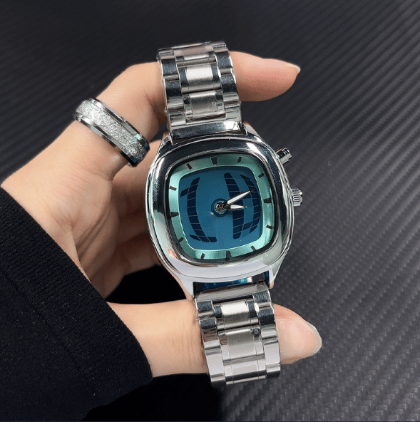 Men's Retro dual display  watch