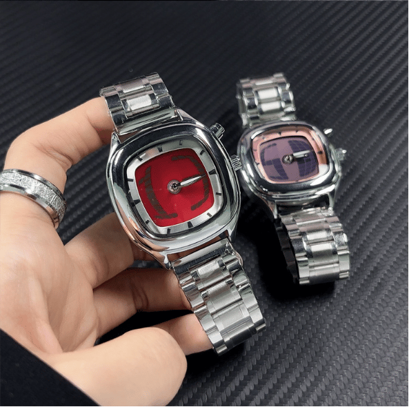 Men's Retro dual display  watch