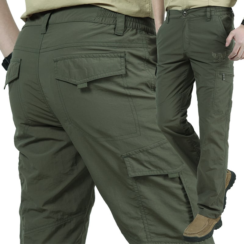 Men's Outdoor Hiking Trousers :Quick Dry & Lightweight