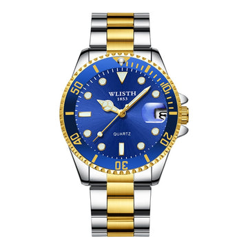 Luxury business watch, men's waterproof quartz watch