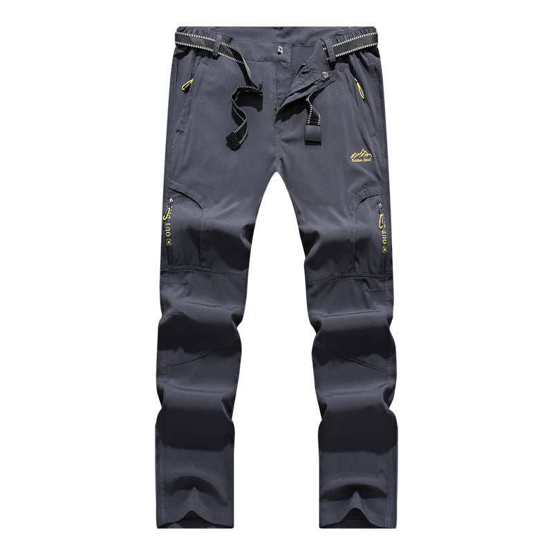 🏆LAST DAY SALE 50% OFF!!🔥Men's Waterproof Winter Trousers with Fleece Lining Cargo Pants