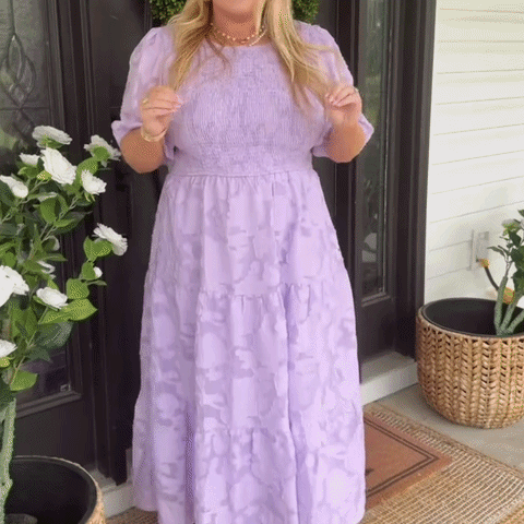 🌸 THE SMOCKED BUBBLE MAXI: PUFF SLEEVES, FLORAL LACE, TIERED DREAMS — YOUR 2026 SUMMER ROMANCE STARTS HERE 🌸