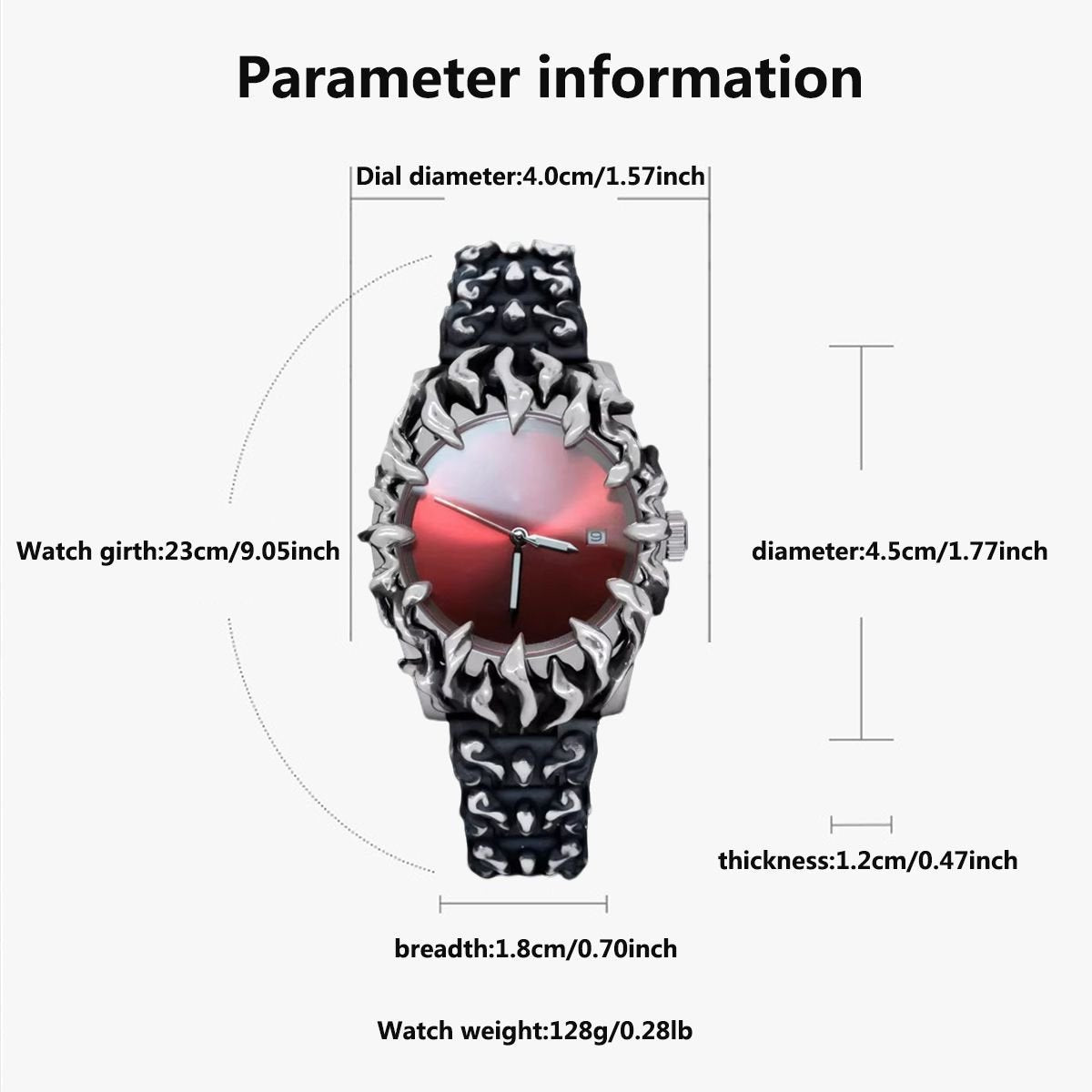 Men's Quartz Watch, Fashionable Luxury Alloy Watch, Calendar, Luminous
