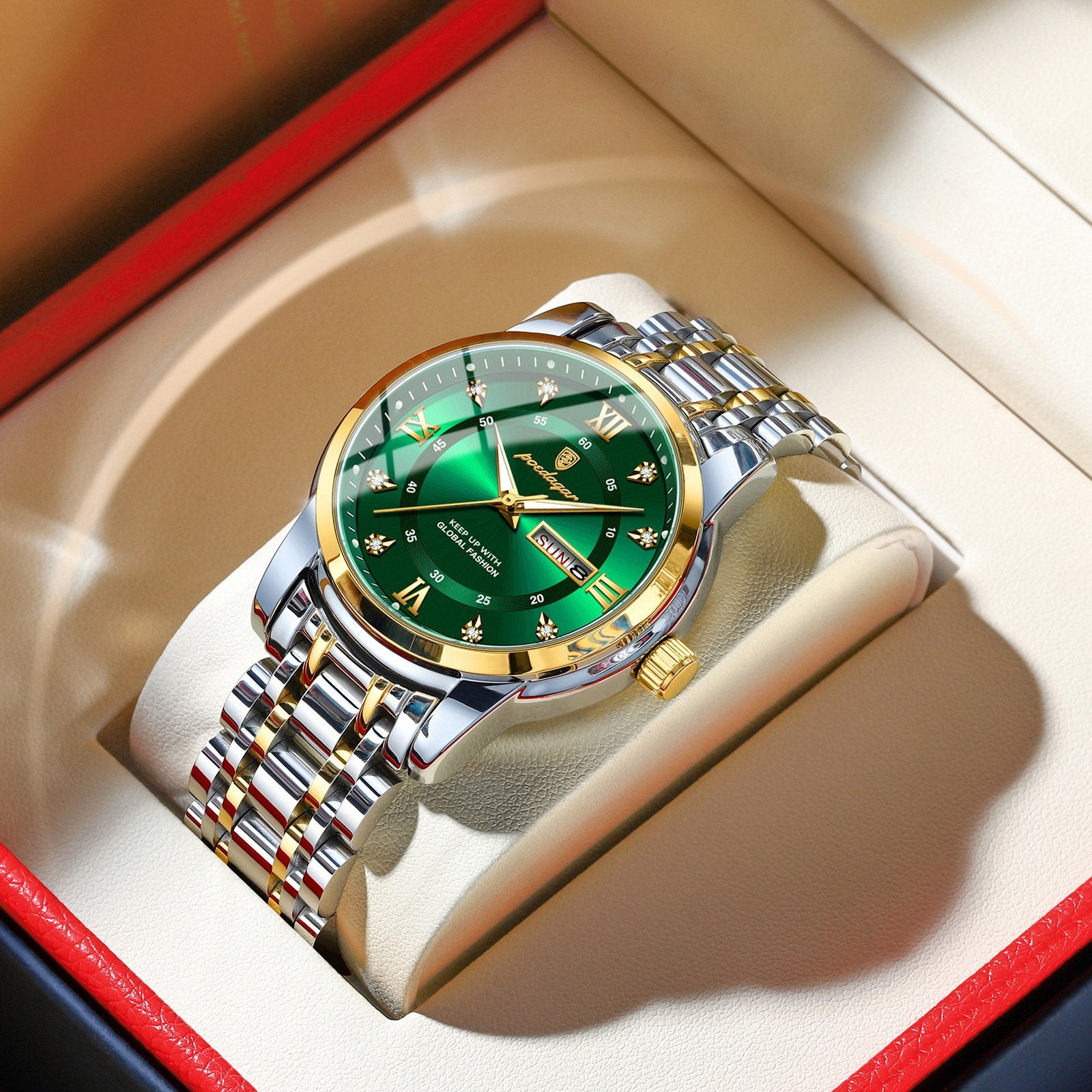 Men's casual business quartz watch
