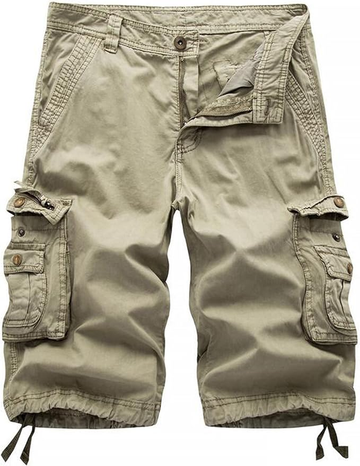 Men's Cargo Shorts | Relaxed Fit, Multi-Pocket, 100% Cotton, Outdoor Casual---Buy 2 Get 15% Off & Free Shipping!