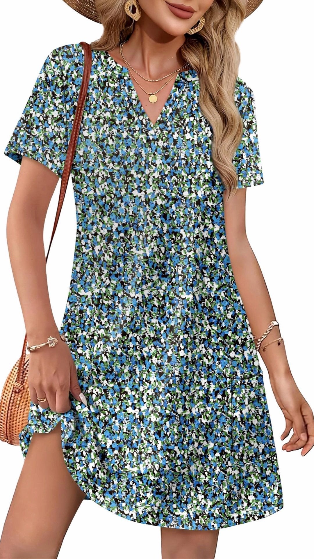 🌸 THE POCKET T-SHIRT DRESS: V-NECK, SHORT SLEEVES, MID-THIGH LENGTH — YOUR 2026 SUMMER GO-TO 🌸