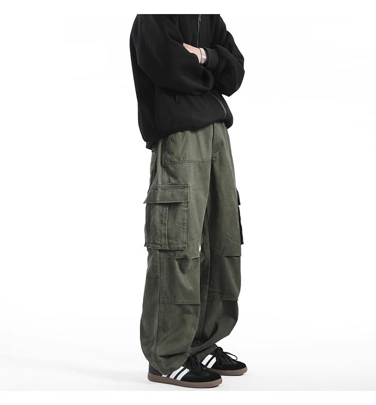 The Industrial Heritage Cargo: Heavyweight Batik Utility Pants