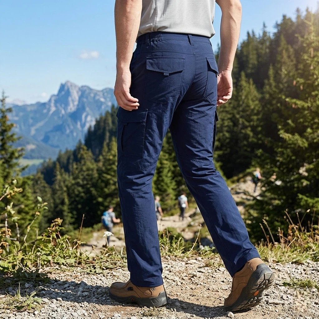 Men's Outdoor Hiking Trousers :Quick Dry & Lightweight