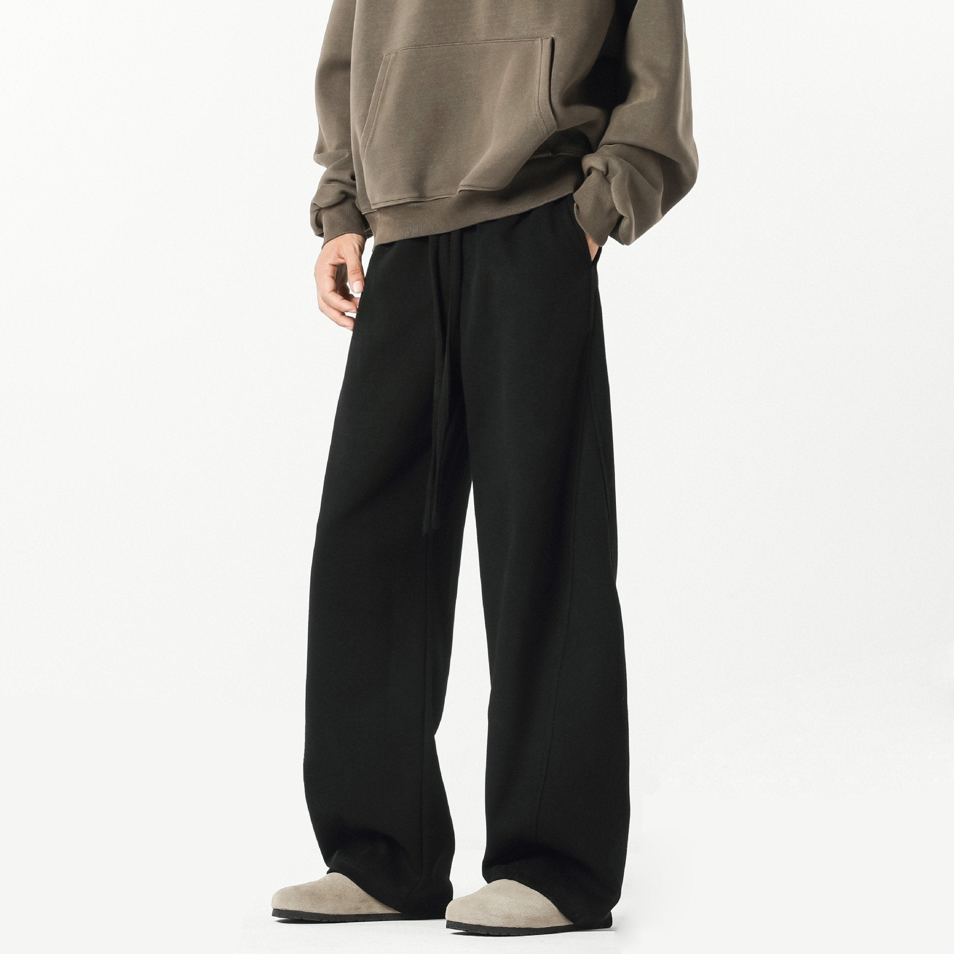 The Apex Patchwork Trouser: High-Street Curved Design & Wide-Leg Silhouette