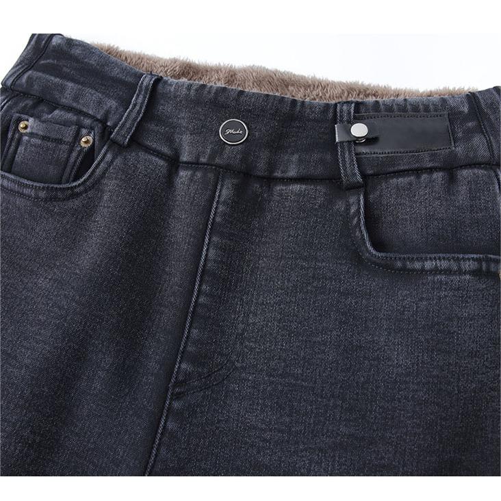 🔥HOT SALE 50% OFF💕Women's High Waist Slim Stretch Warm Skinny Jeans