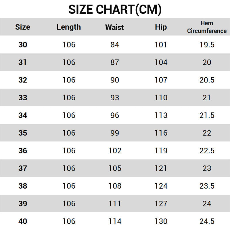 Men's High Waist Business Suit Trousers